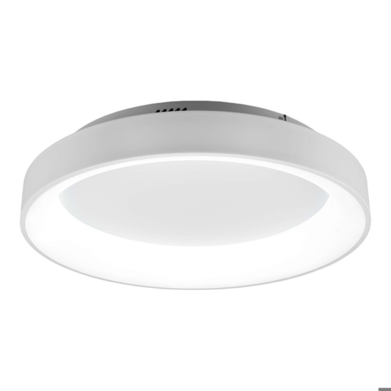 Plafoniera da cucina rotonda 60cm bianco dimmerabile con telecomando