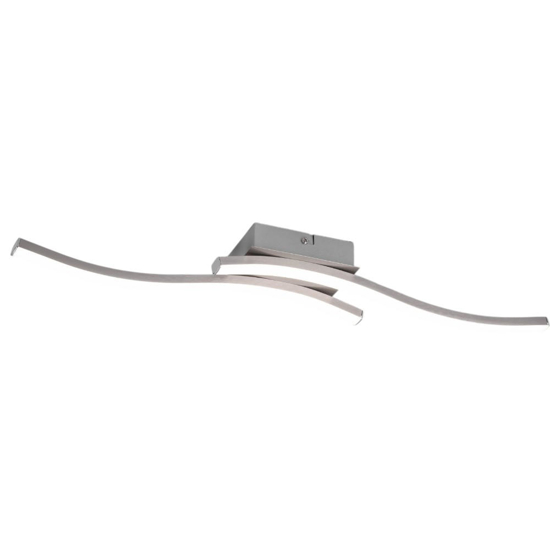 Plafoniera da cucina grigio nichel led 4000k