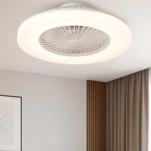 Plafoniera con ventilatore bianco silenzioso 13mq con telecomando