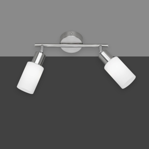 Plafoniera da soffitto 2 luci led orientabili
