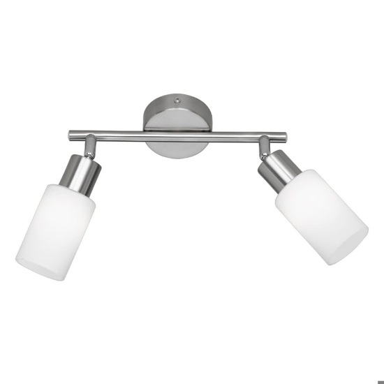 Plafoniera da soffitto 2 luci led orientabili