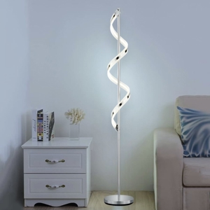 Piantana moderna per camera da letto led 3000k h162 cm a spirale