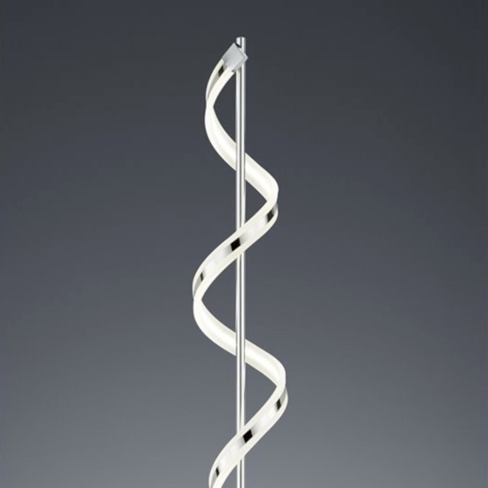 Piantana moderna per camera da letto led 3000k h162 cm a spirale