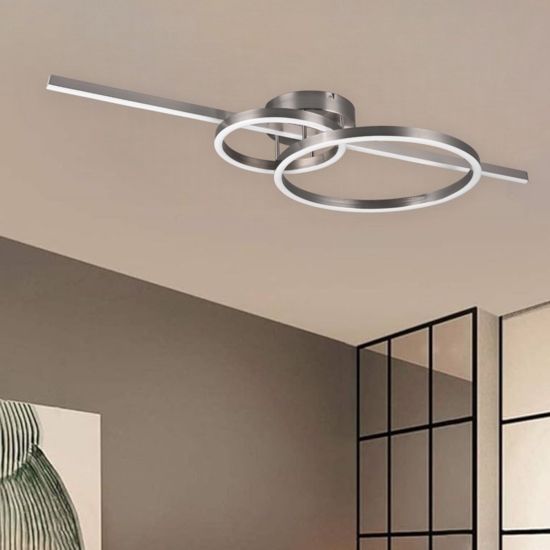 Plafoniera design moderno led da 2700k a 6000k