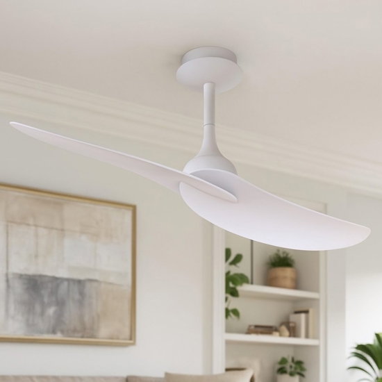 Ventilatore da soffitto bianco 20mq bianco con telecomando