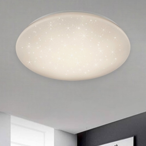 Plafoniera da bagno moderna led 4000k ip44 effetto stelle