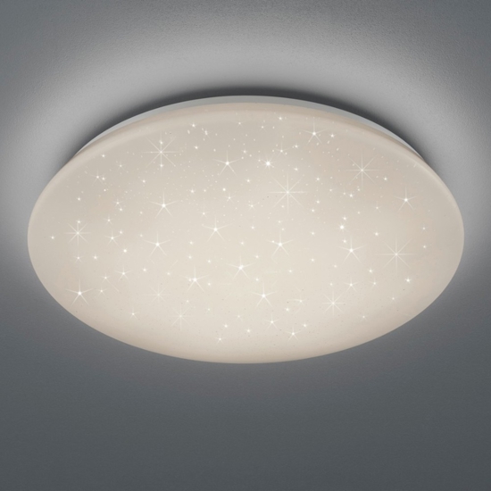 Plafoniera da bagno moderna led 4000k ip44 effetto stelle