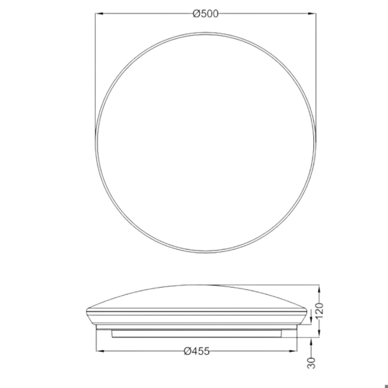 Plafoniera da bagno moderna led 4000k ip44 effetto stelle