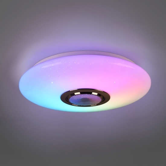 Plafoniera led da 3000k a 6000k rgb con altoparlante