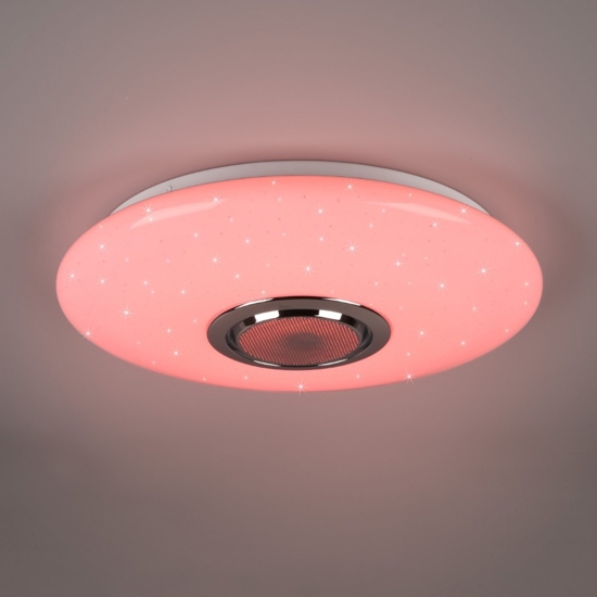 Plafoniera led da 3000k a 6000k rgb con altoparlante