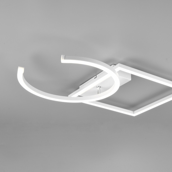 Plafoniera bianca moderna led 4000k orientabile