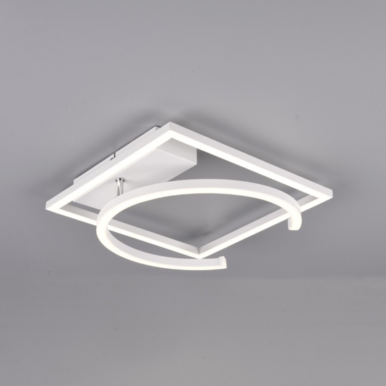 Plafoniera bianca moderna led 4000k orientabile
