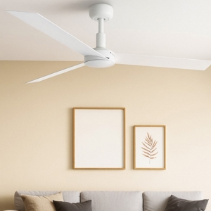 Ventilatore a pale bianco da soffitto 28mq