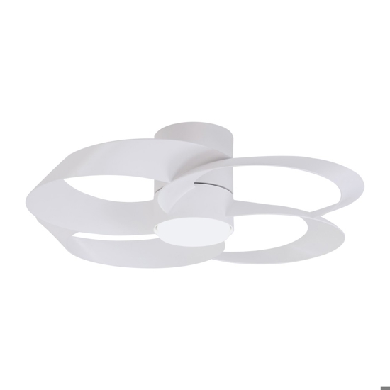Plafoniera ventilatore con luce da soffitto moderno con telecomando 13mq