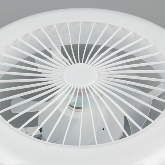 Ventilatore silenzioso a plafoniera con luce telecomando