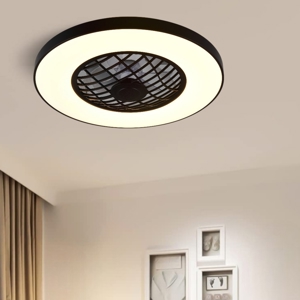 Plafoniera con ventilatore luce rgbw telecomando