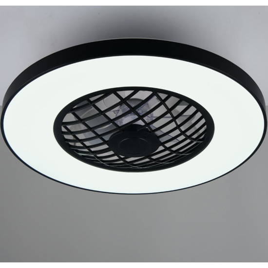 Plafoniera con ventilatore luce rgbw telecomando