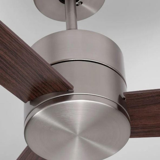 Ventilatore da soffitto con pale legno silenzioso 20mq con telecomando