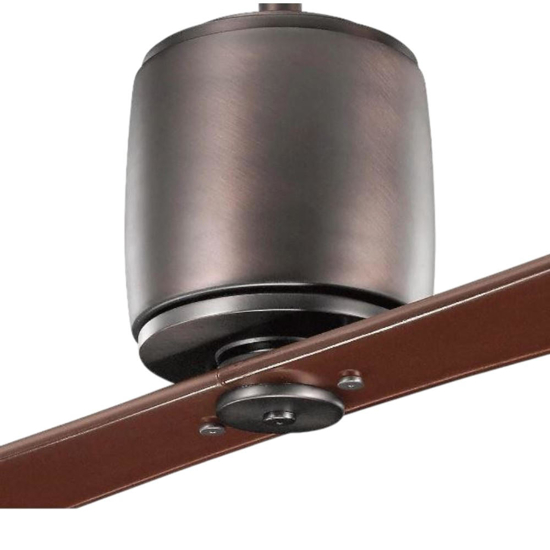 Ventilatore bronzo 30mq da soffitto a pale con telecomando