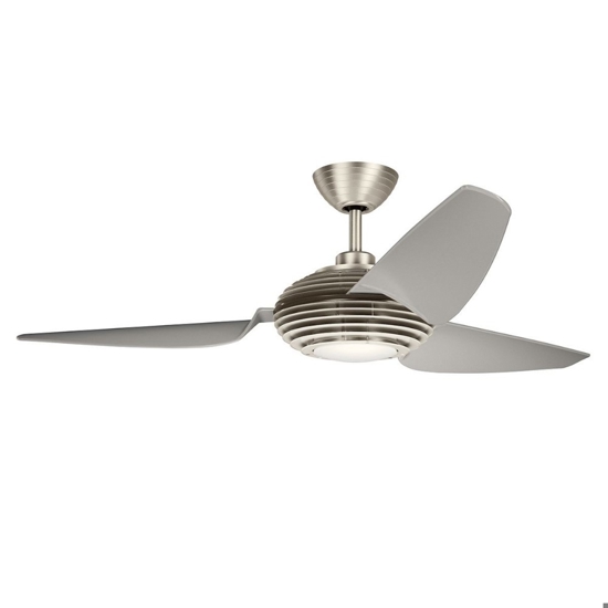 Ventilatore design a pale da soffitto con luce silenzioso