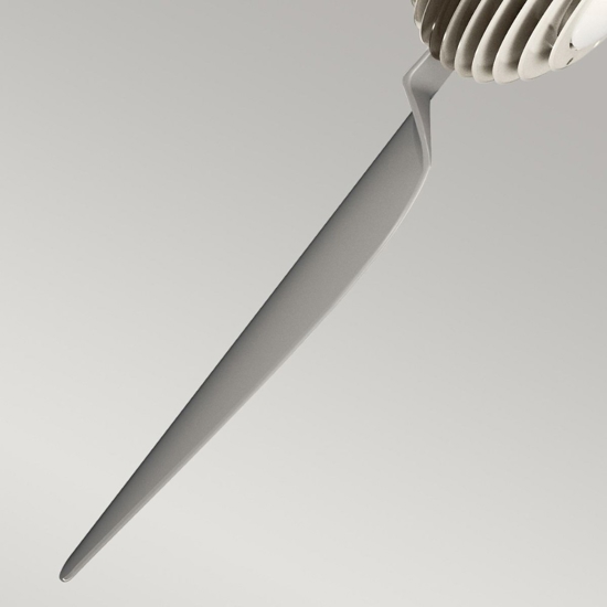 Ventilatore design a pale da soffitto con luce silenzioso