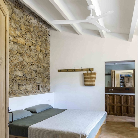 Ventilatore bianco da soffitto 28mq a pale