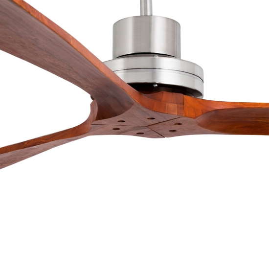Ventilatore da soffitto 13mq con pale in legno