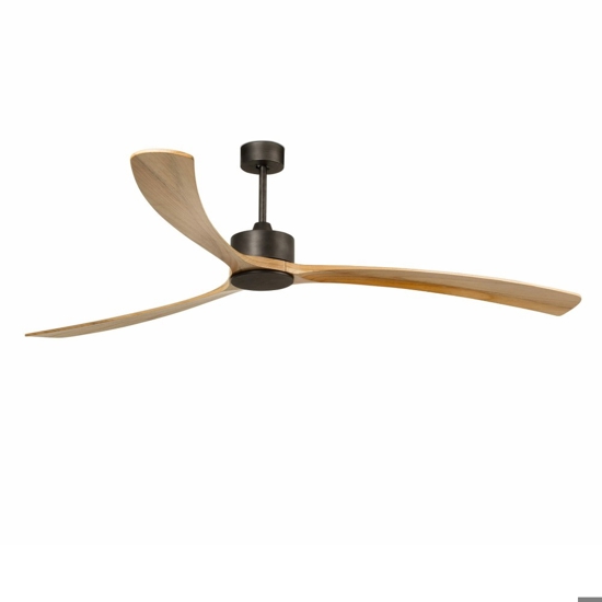 Ventilatore con pale di legno da soffitto 39mq con telecomando