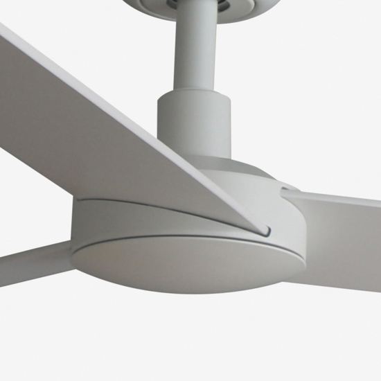 Ventilatore da soffitto a pale fino a 28mq bianco