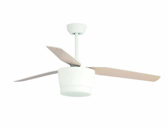 Lampadario con ventilatore da soffitto 23mq pale di legno con telecomando