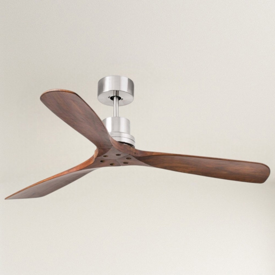 Ventilatore da soffitto 28mq con pale in legno