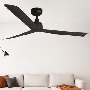 Ventilatore a soffitto da esterno 17mq a pale marrone