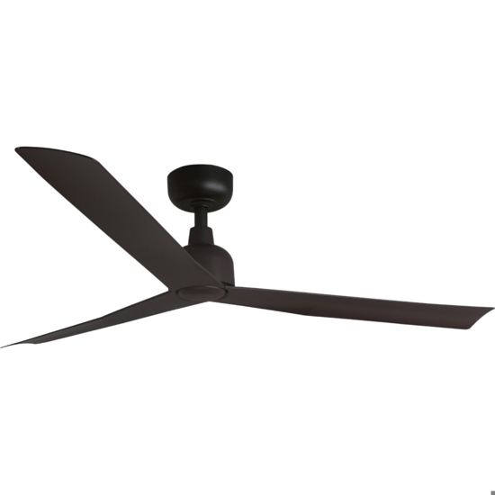 Ventilatore a soffitto da esterno 17mq a pale marrone