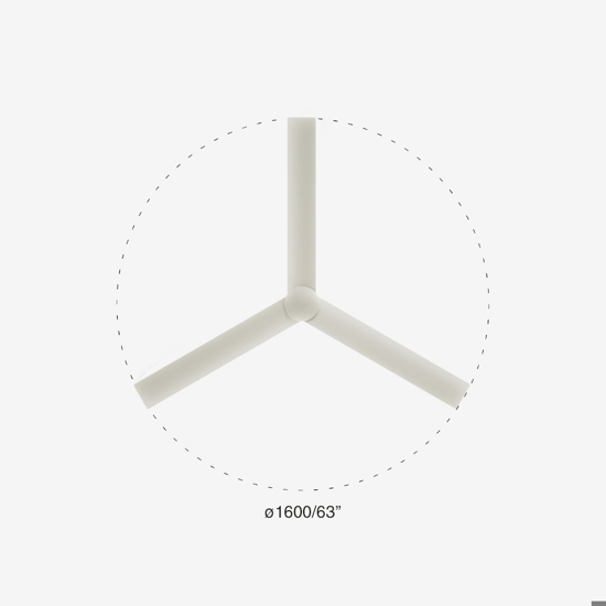 Ventilatore da soffitto bianco 28mq silenzioso con pale