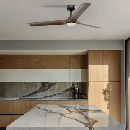 Ventilatore pale in legno da tetto silenzioso 28mq