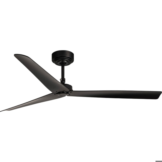 Ventilatore a soffitto 28mq con pale nero