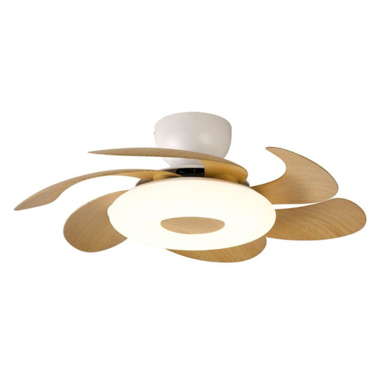 Plafoniera con ventilatore da soffitto con luce 13 mq con telecomando