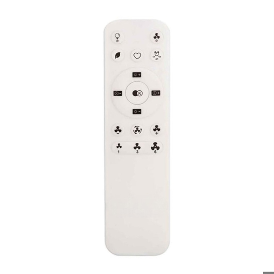 Ventilatore a plafoniera nero moderno led rgb wifi 13mq con telecomando