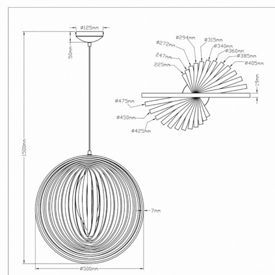 Lampadario moderno per soggiorno design in legno