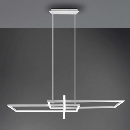 Lampadario led 34w 4000k bianco dimmerabile per soggiorno