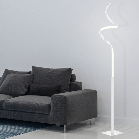 Piantana da terra moderna led 11w 4000k bianca