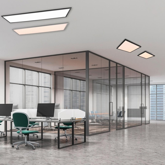 Pannello led 80x29 dimmerabile 2700k-6500k plafoniera rettangolare