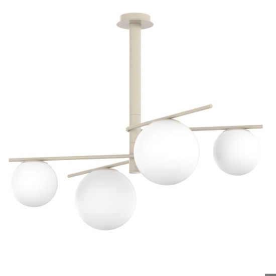 Lampadario per soggiorno sabbia top light boomerang