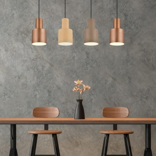 Lampadario per tavolo da cucina multicolor