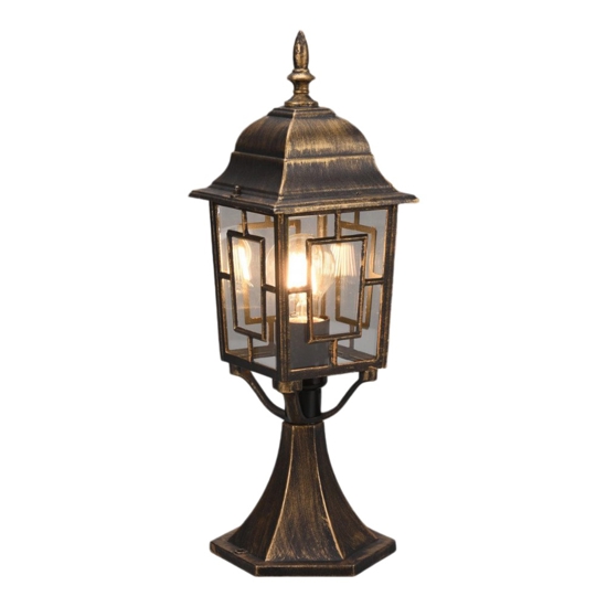 Lampioncino da giardino lanterna ruggine