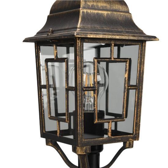 Lampioncino da giardino lanterna ruggine