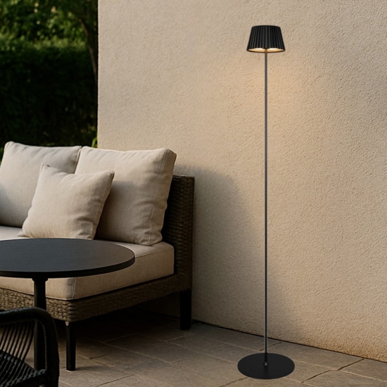 Piantana da esterno portatile senza fili led 3000k moderna