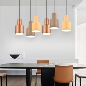 Lampadario moderno multicolor per tavolo da pranzo