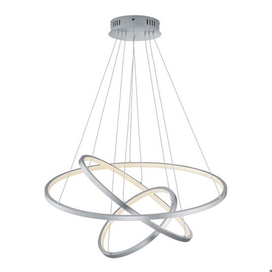 Lampadario moderno intreccio led da 3000k a 6000k rgb