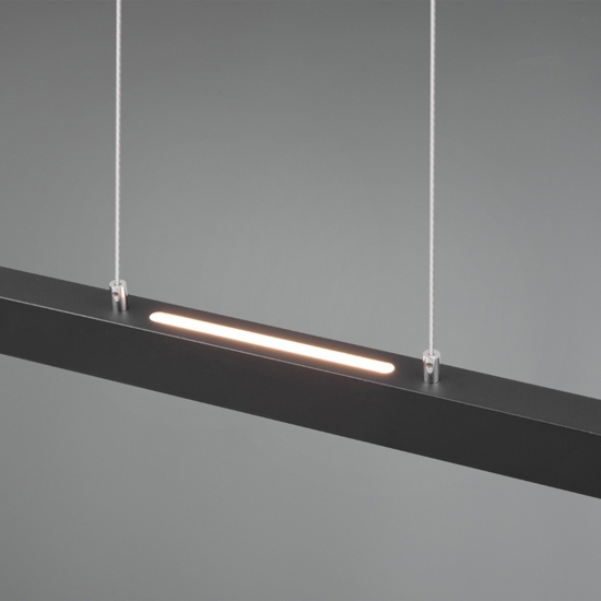 Lampadario minimal da cucina led 3000k rettangolare